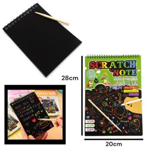 Scratch Note. Contiene 10 laminas para dibujar