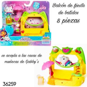 Gabby´s set de juego. Balcon de fiesta de batidos. 36259