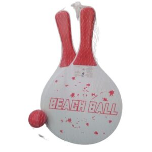 Paleta playa con pelota
