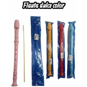 Flauta dulce color