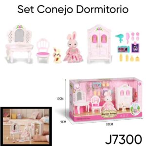 Set conejo dormitorio (j7300)
