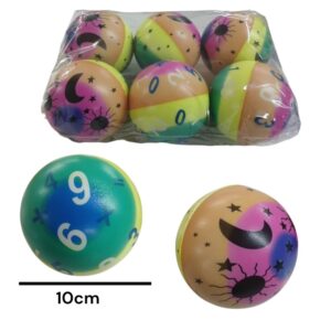 Pelota soft 10cm Fluo