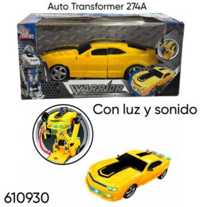 Transformer con luz y sonido 274A (610930)