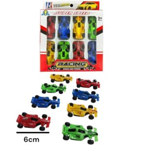 Set de autos F1/Carrera caja x8 046