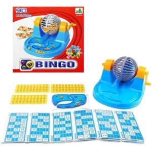 Juego bingo con bolillero 8022 48 cartones, bolilla plastica