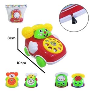 Telefono andador con piolin y sonido