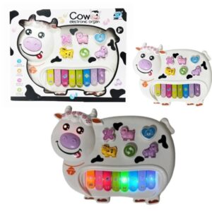 Piano Vaca musical. Tiene luces, musica y sonido de animales.