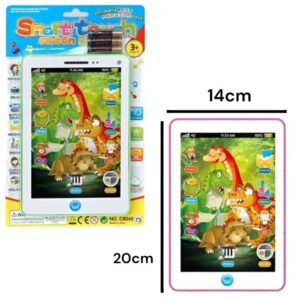 Tablet Dino. Didactico con melodias, sonidos y luz.Multiples actividades