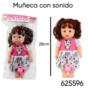 Muñeca 28cm con sonido (625596)