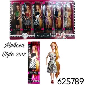 Muñeca Style 2018, con brazos articulados (625789)