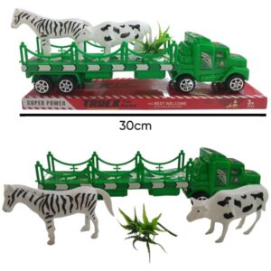Camion transporte con 2 animales 835