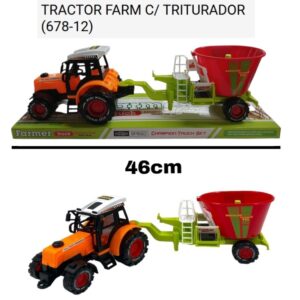 Tractor son tolva trituradora 46cm 624292