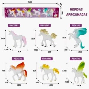 Unicornio x 5 tubo (78314)