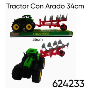 Tractor con arado 34cm (624233)