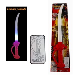 Espada con luz y sonido 2625