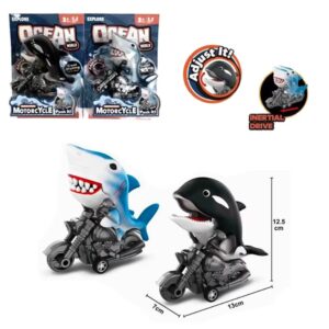 Moto con tiburon/orca 273