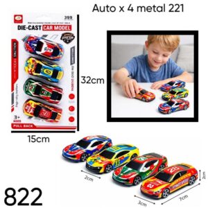 Auto metal x 4 221 (00822)