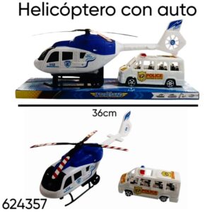 Helicoptero con auto (624357)