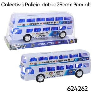 Micro doble piso policia 25cm 99-13