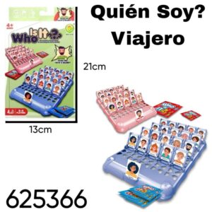 Juego Quien- Quien soy ? Viajero (625366)