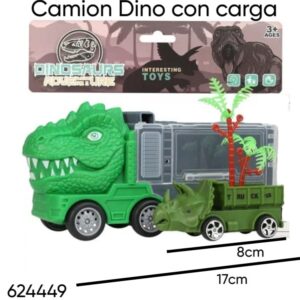 Camion transportados Dino con carga de camion y plantas