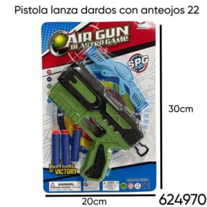 Pistola lanza dardos 22 (624970)