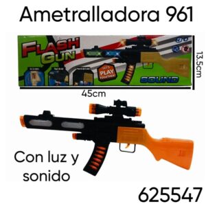 Ametralladora 961, con luz y sonido (625547)
