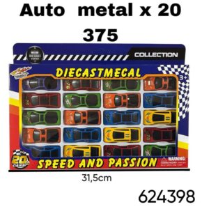 Auto metal 7cm x 20 375