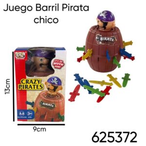 Juego Barril pirata chico (625372)