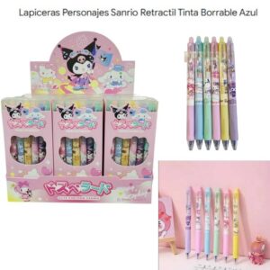 Birome Gel borrable Sanrio x 12 unidades