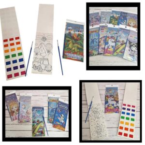 Libro acuarela x 12 hojas con pincel