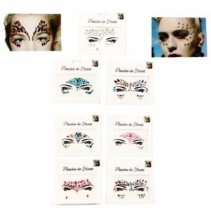 Stickers strass para la cara (22337)