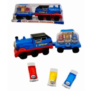 Tren caritas con 3 locomotoras en estuche 144
