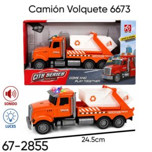 Camion con volquete, luz y sonido 6673 (67-2855)