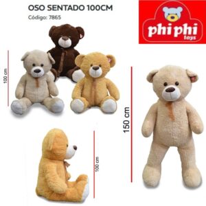 Oso sentado 100cm