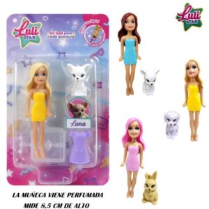 Muñeca Luli con mascota 76617