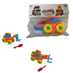 Tractor desarmable con herramienta