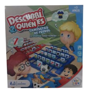 Juego Quien- Descubri quien es futbol. Camisetas Argentina.