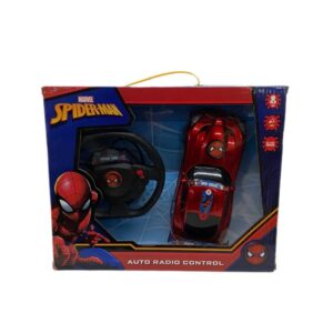 Auto radio control 4 funciones spiderman.