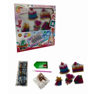 Set de decoracion llaveros con diamantes 77865