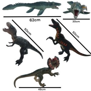 Dinosaurio goma grande 54955
