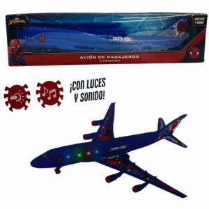 Avion spiderman 77223 con luces y sonidos