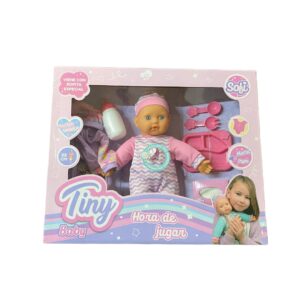 Bebe 32cm Hora de jugar con accesorios y sonido