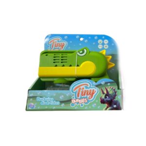 Burbujero Dino a pila con 1 frasco de solucion