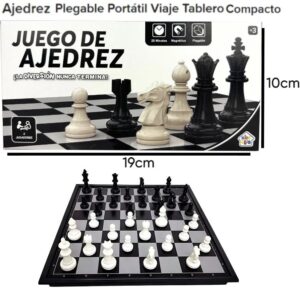 Ajedrez plegable plastico 56348