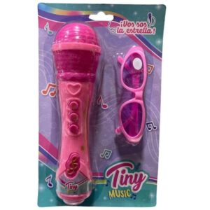 Microfono a pilas con sonido y anteojos Tiny . 75533