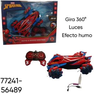 Auto a radio control 4FSpider 360° , con efecto humo y luces.(56489)
