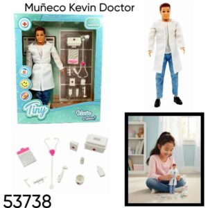 Muñeco Kevin Doctor con accesorios 74238 (53738)