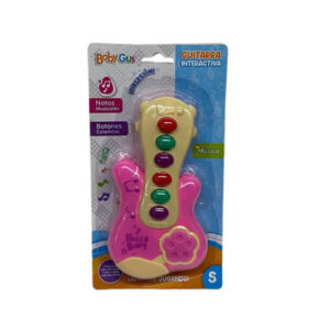 Guitarra musical 16cm. Blister 23x12cm