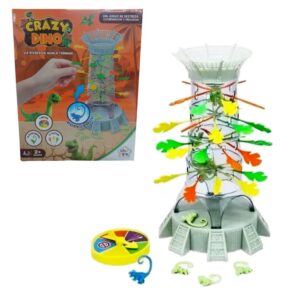 Juego de equilibrio. Crazy Dino 77737. Dinamica similar al Monky Loco